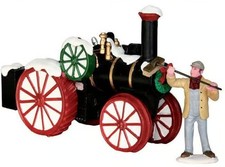 Lemax SNOWY STEAM TRACTOR 43072 Christmas Vil...