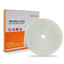 39.4FT Brush Weather Stripping Neat Pile Self Adhesive Seal Strip for Windows...