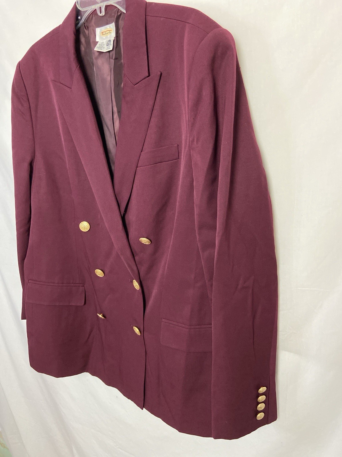 Talbots  Jacket Collared Double Breasted Blazer B… - image 4