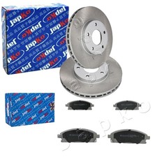JAPKO BREMSSCHEIBEN 280mm + BELÄGE VORNE passend für NISSAN X-TRAIL T30