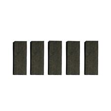 5x Cello String Nut Natural Ebony Wood Material Good Quality