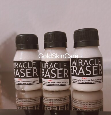 1x Miracle Sunburn, Pimple Dark Spots Eraser 7 Days Dark Spot Remover Face Cream