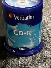 NWOT Verbatim CD-R Disc 100 Pack