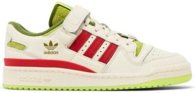 Size 4 - Dr. Seuss x adidas Forum Low The Grinch - Cream White