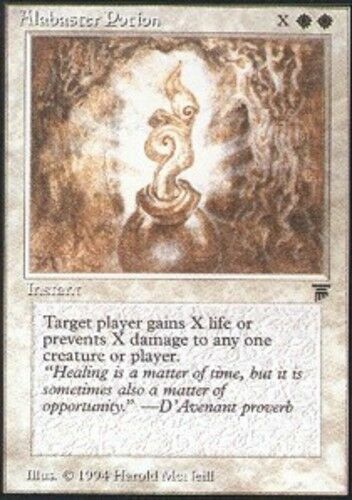 1x Alabaster Potion - LP - Legends - SPARROW MAGIC - mtg -