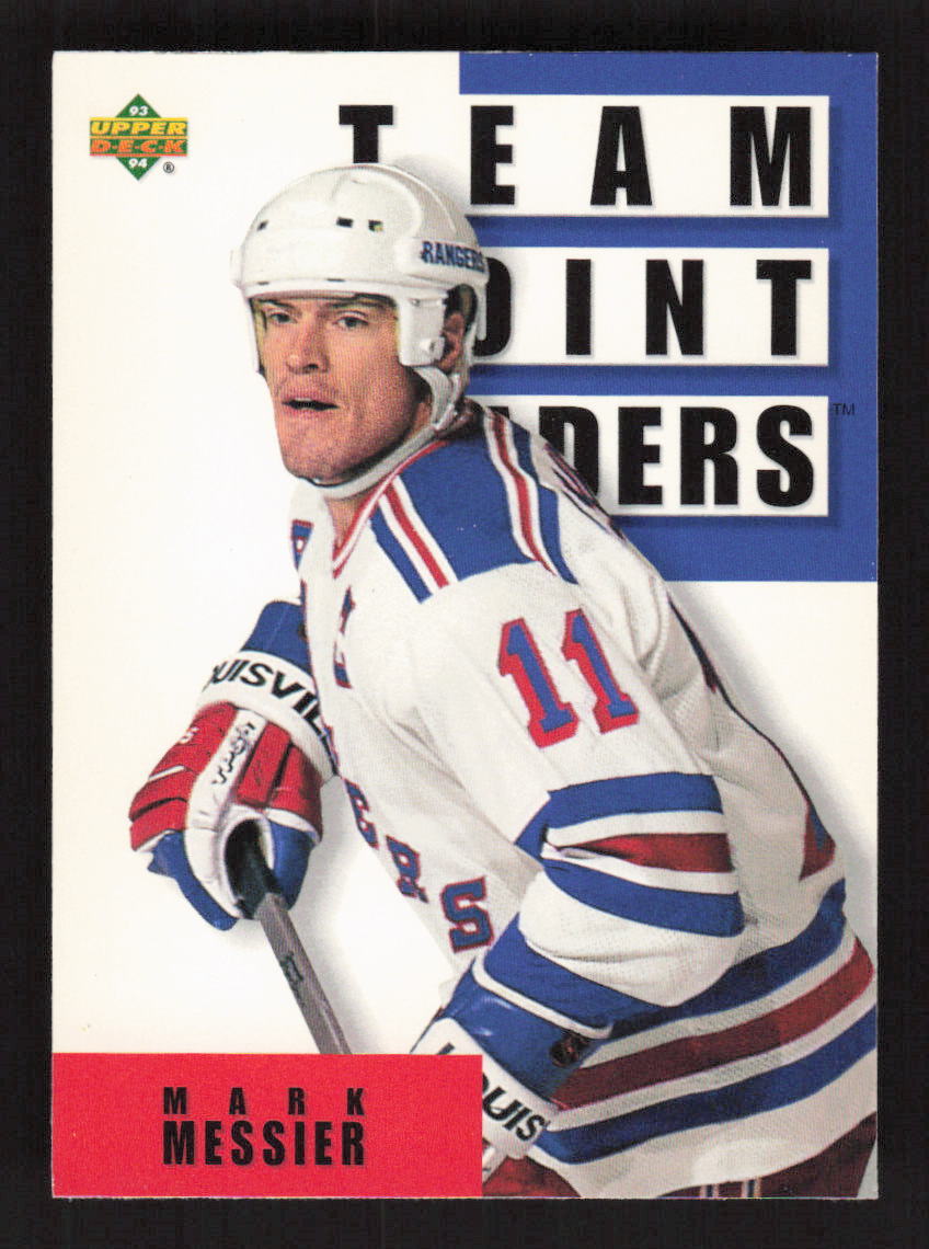 1993-94 Upper Deck #298a Mark Messier New York Rangers