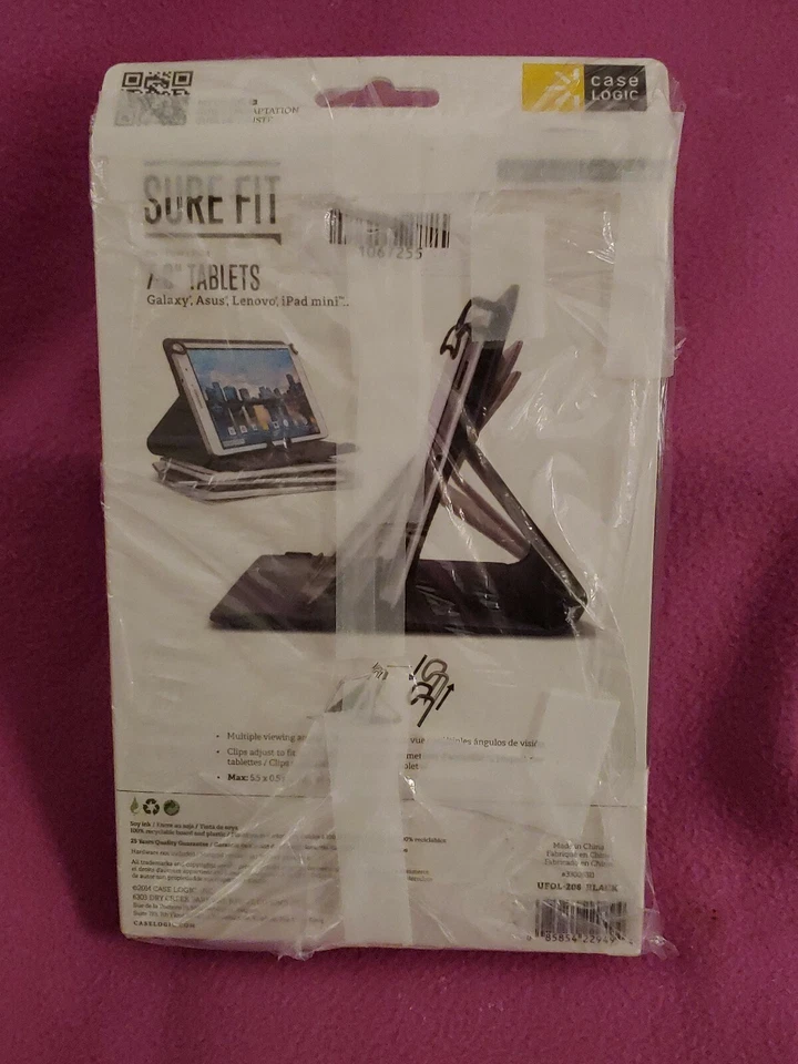 GORGEOUS & NIOB CASE LOGIC SURE FIT UNIVERSAL FOLDING FOLOLIO CASE, 7-8" TABLETS - Image 3 of 4