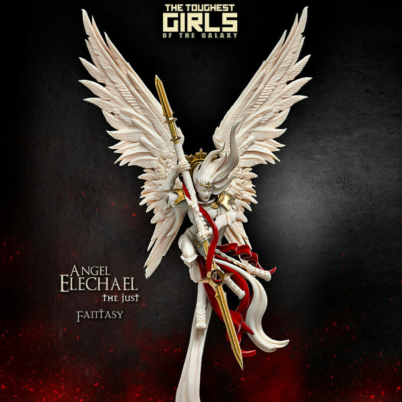 Неистовые герои, Новый ангел Элехаэль, всего лишь 28-миллиметровые Сестры боевых Серафимов