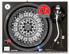 The Evil King - 7"-12" DJ slipmat for LP turntable record player