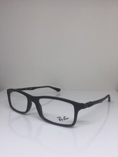 New RAY BAN RB 7017 EYEGLASSES RX RB 7017 OPTICAL FRAME C. 5196 Matte Black 52mm