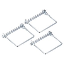 Shaft Locking Pin 8mmx70mm Coupler Pin for Farm Trailers Lawn Square 3Pcs