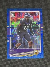 2020 Donruss Optic Football - Jeff Gladney rookie #108 BLUE SCOPE PRIZM RC