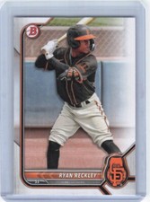 2022 Bowman Draft - #BD-108 Ryan Reckley (RC)