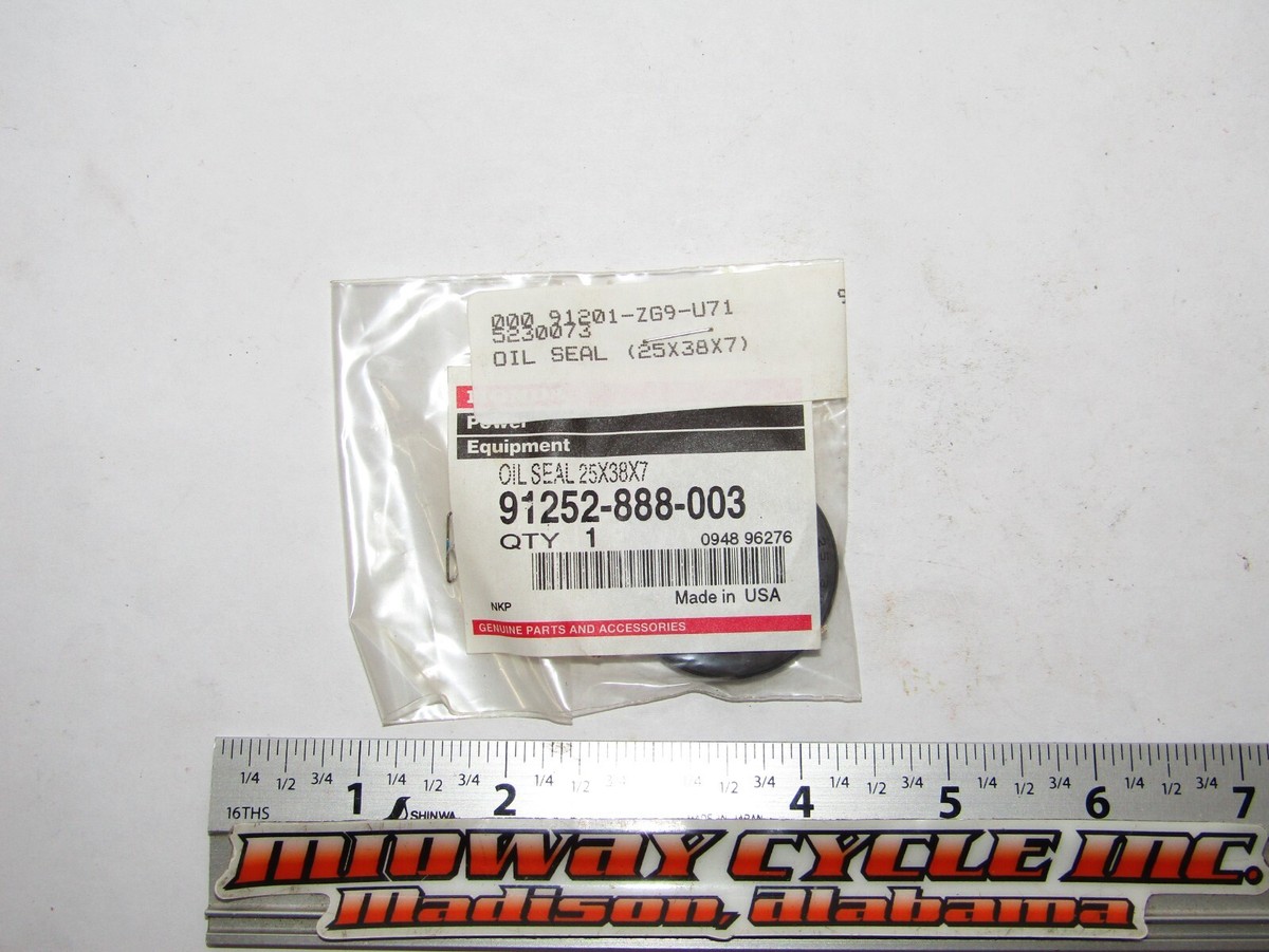 3個セット HONDA 77-84 FL250 ODYSSEY NOS OEM 25X38X7 OIL SEAL 91252-888-003