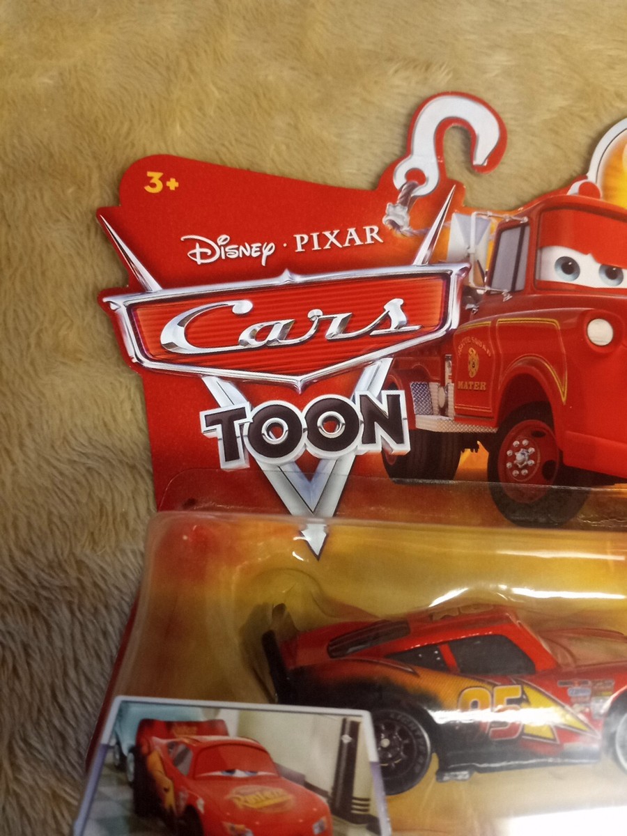 Mattel Disney Pixar Cars Toon Burnt Lightning McQueen #1 New In