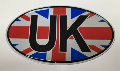 NEO00941B Bandiera Union Jack Blu E Rossa Sul Tetto Per Mini Adesivi - Foto 10