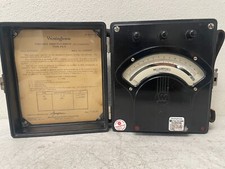 Vintage Westinghouse Portable DC MiliVolt Type PX-5 and API Instruments MicroAmp