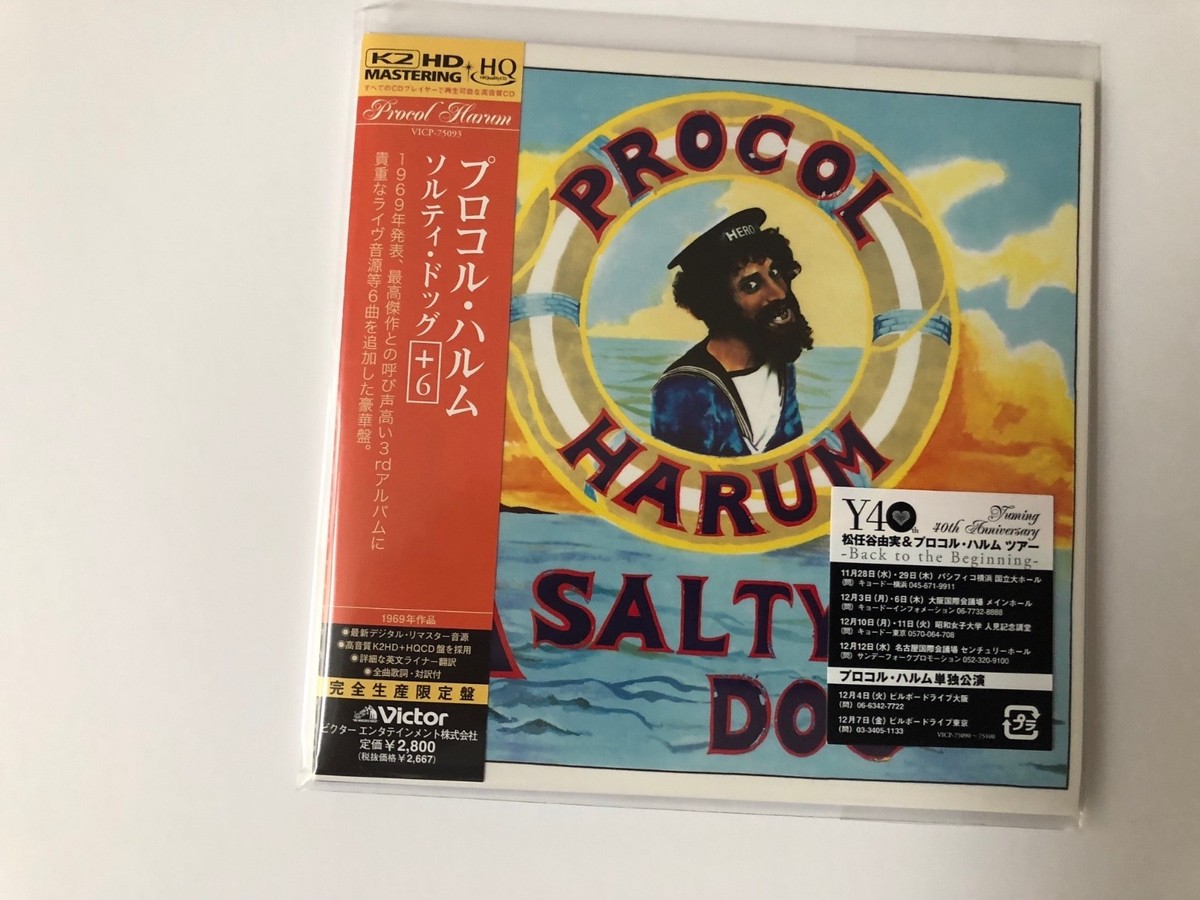 CD Procol Harum A Salty Dog +6 (HQCD) VICP75093PROMO VICTOR 紙ジャケ プロモ /00110 Procol Harum – A Salty Dog – CD (Digisleeve, Album, Reissue