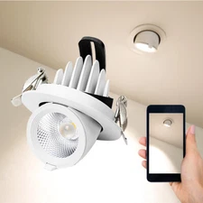 Dimmable LED Recessed Ceiling Downlight 10W 12W 15W 20W adjustable Spot light MK