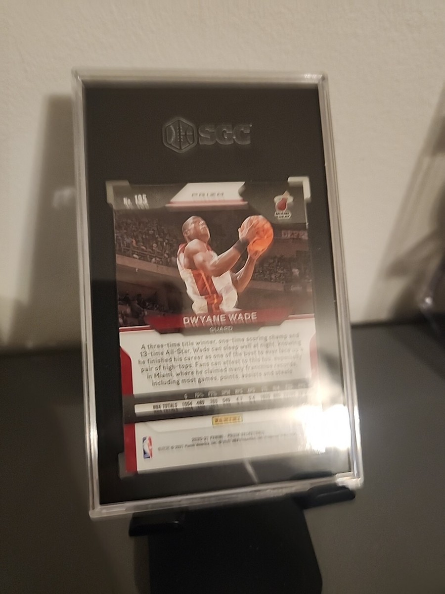 Dwayne Wade Prizm Tmall Gold Wave HGA 9.5 2020-2021 | eBay