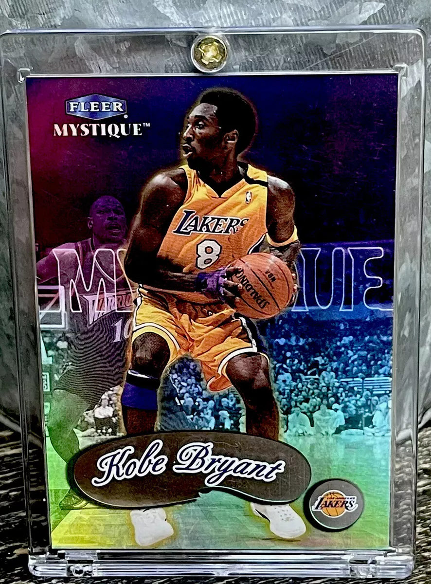 KOBE BRYANT CARD SP AUTHENTIC RARE ORIGINAL INSERT FLEER LAKERS JERSEY #8