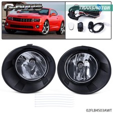 Fit For 2010 2011 2012 2013 Chevy Camaro Clear Replacement Fog Lights Assembly