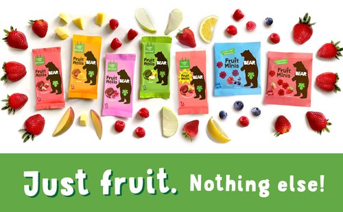 Bear Snacks 100% Real Fruit Rolls 5 Flavor Variety Sampler 10 Pack - Picture 7 of 7