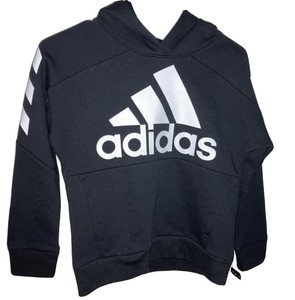 boys black adidas hoodie