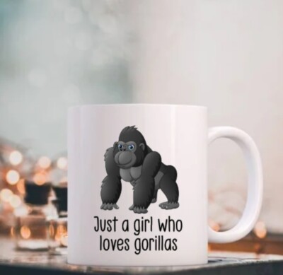 Lustiger Gorilla Kaffee Tee Becher Geschenk