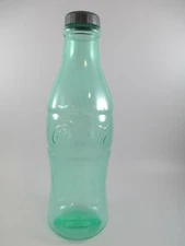 Coca-Cola Plastic 12" Green Contour Bottle Coin Bank