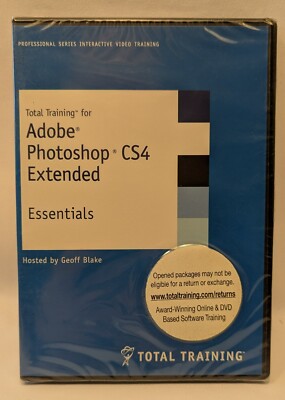 Adobe Photoshop CS4 Extended For Windows Student Version 2 Disc w