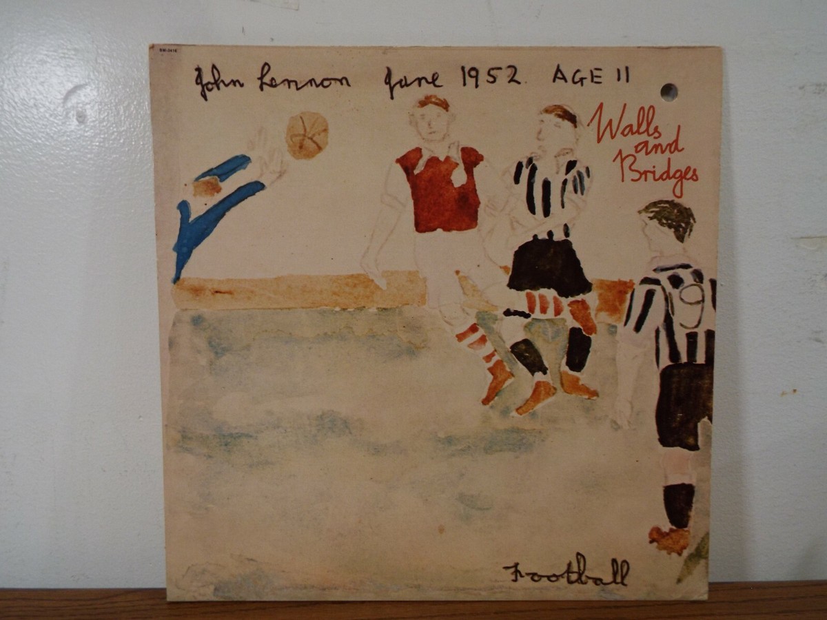 JOHN LENNON WALLS & BRIDGES 1974 LP VINYL ALBUM | eBay