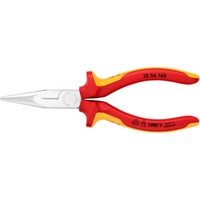Knipex Flachrundzange 25 06 160 , Greifzange