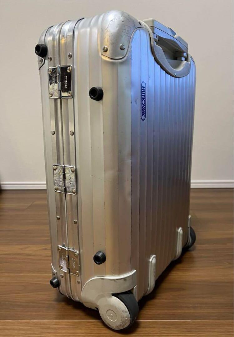 Rimowa Topas Topaz 32L Silver 2-wheels Carry Case Suitcase | eBay