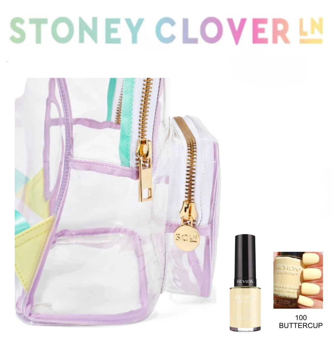 NWT Stoney Clover Lane x Target Transparent And Pink Backpack (sold  Individually ) for Sale in Claremont, CA - OfferUp