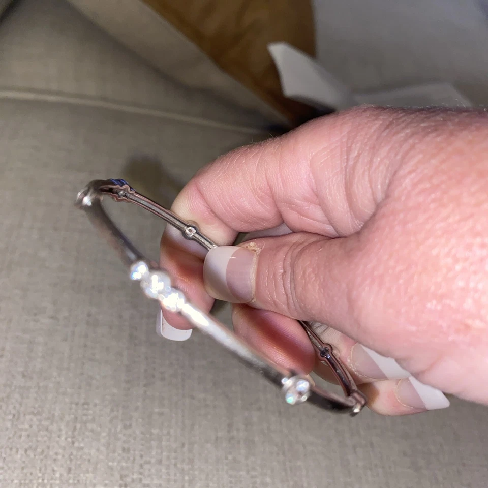 Brazalete Sonia B bisel circonita cúbica Foto 2 de 3