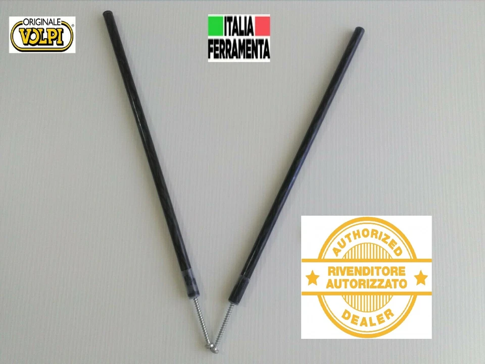 REBBIO IN CARBONIO D.10x290 SCUOTITORE ABBACCHIATORE VOLPI GIULIVO 703/103 -705
