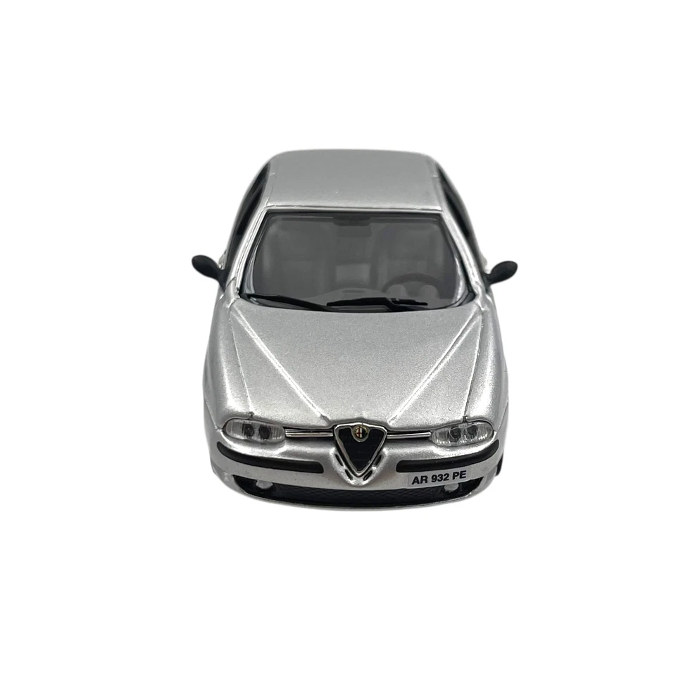 Modellino Auto Solido 1/43 Alfa Romeo 156 Car Of The Year 1998 Silver - Immagine 2 di 4