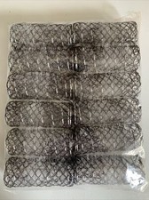 Vintage Hess Professional Mesh Rollers 3" Set of 12 Bristle Rollers