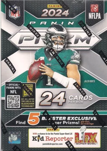 2024 Panini Prizm NFL Football Factory Sealed Blaster Box