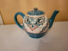 Potter's Studio Teal Teapot Decorative