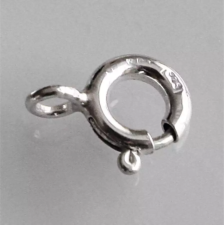 Sterling silver hotsell bolt ring clasp