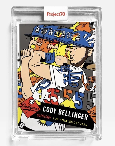 Cody Bellinger 2021 Topps Project 70 Card #211 W/Box By Ermsy
