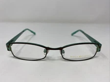 Jessica McClintock JMK 419 Brown Teal 47-17-130 Full Rim Eyeglasses Frame QC07