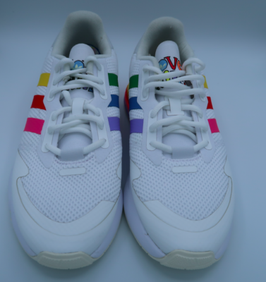Adidas Unisex ZX 1K Boost Pride Athletic Shoes LOVE UNITES GW2418