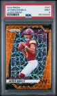 2024 PANINI PRIZM LAZER PRIZM #347 JAYDEN DANIELS ROOKIE RC PSA 9