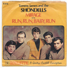 TOMMY JAMES  THE SHONDELLS, "MIRAGE"