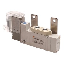 SMC SY3120-3LZ-M5-F2 Solenoid Valve, 2-Position Single, 0.7MPa, M5, 110VAC Coil