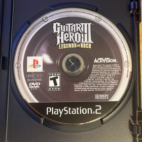 Guitar Hero 3 Legends Of Rock Game Play Station 2 Not Tested