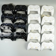 Lot of 18 Nintendo Wii Classic Pro Controller White Gamepad 5684
